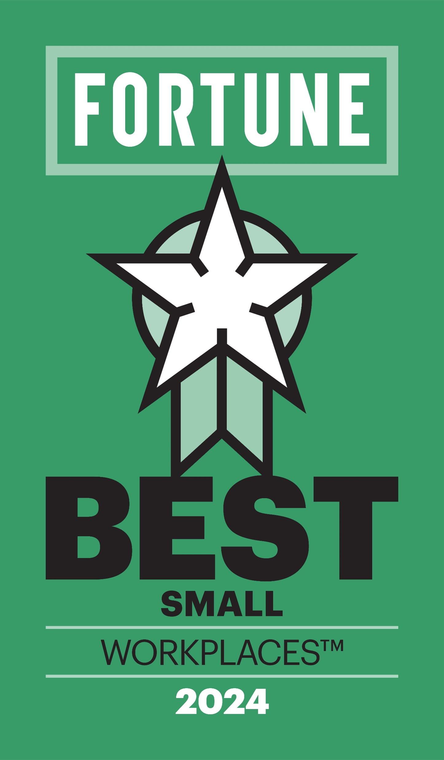 GPTW - Fortune Best Small Work Places 2024 badge